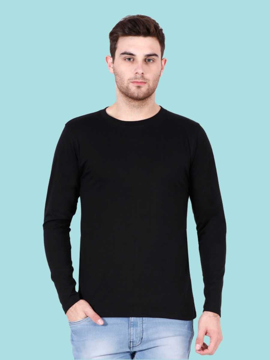 Black Full Sleeve TShirt UrbanStash Black Full Sleeve TShirt UrbanStash